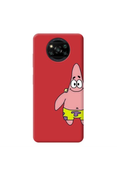 Other Xiaomi Poco X3 /X3 Pro Spong 1 Red Colored Silicone TPU Θήκη