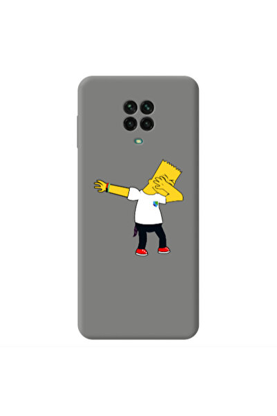Other Xiaomi Redmi Note 9 Pro Simpsons2 Grey Colored Silicone TPU Θήκη