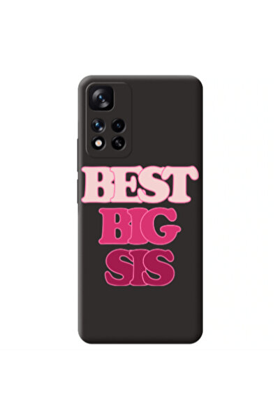 Other Xiaomi Redmi Note 11 Pro 5G Be Creative Black Colored Silicone TPU Θήκη