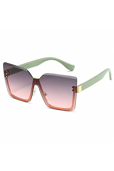 Zenorius Ochelari de Soare Damă Oversized Luxury, Protecție UV400, Lentile Gr...