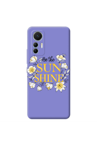 Other Xiaomi Mi 12 Lite Sun Shine Purple Colored Silicone TPU Θήκη