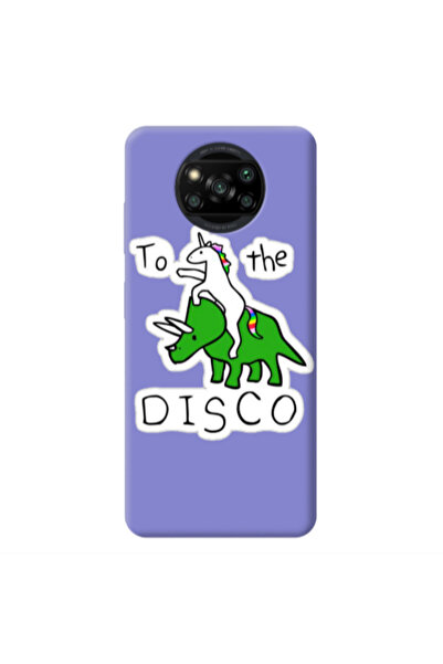 Other Xiaomi Poco X3 /X3 Pro To the disco Purple Colored Silicone TPU Θήκη