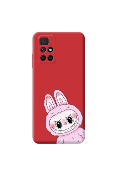 Other Xiaomi Redmi 10 2022 Labubu 6 Red Colored Silicone TPU Θήκη