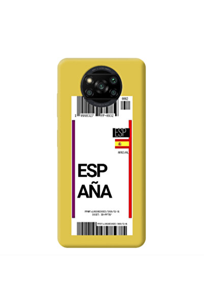 Other Xiaomi Poco X3 /X3 Pro Espana Arrival Yellow Colored Silicone TPU Θήκη