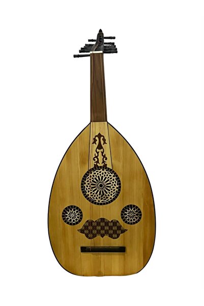 LULUAT AL FAN Egyptian Craft Oud Machine with Case Pearl of Art Model No. R011