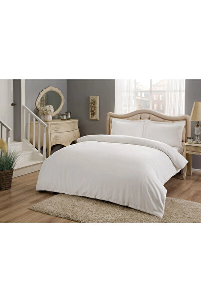 Taç LENJERIE DE PAT KING SATIN BASIC ALB