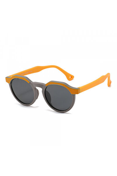 Techsuit Ochelari De Soare Copii 601, Polarizati, Protectie UV, Portocalii Gri