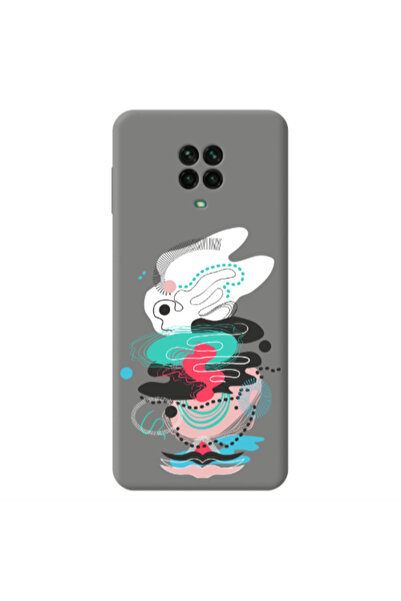 Other Xiaomi Redmi Note 9 Pro Abstract 50 Grey Colored Silicone TPU Θήκη