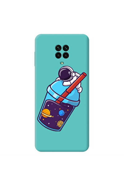 Other Xiaomi Redmi Note 9 Pro Longing in space Turquoise Colored Silicone TPU...