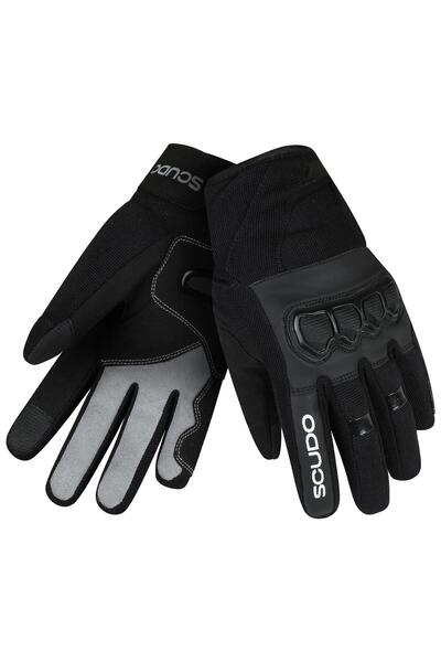 Scudo Parma Lady WP1 Waterproof Kışlık Uzun Parmak Kadın Motosiklet Eldiveni ...