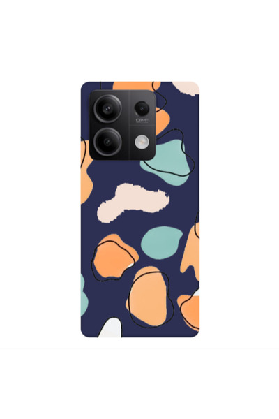 Other Xiaomi Redmi Note 13 5G Colorful spots Dark blue Colored Silicone TPU Θήκη