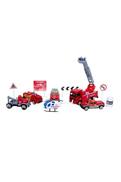 OEM Set de pompieri și accesorii 1:87 - 6 piese