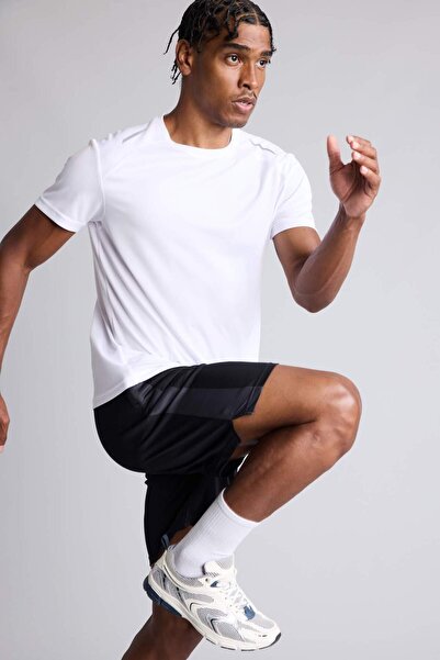 DeFacto Standard Fit Short Sleeve Light Green Basic T-Shirt H2903Ax26Sm
