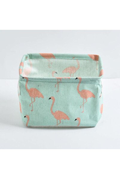 choice2 A19 1pc Cotton Linen Fabric Waterproof Desktop Sundries Basket Storag...