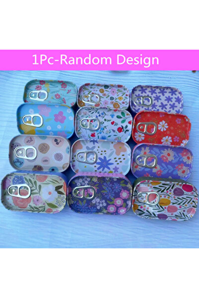 Choice random 1Pc Random 1Pc Fresh Sardine Tins Storage Box Jewelry/Small Ite...