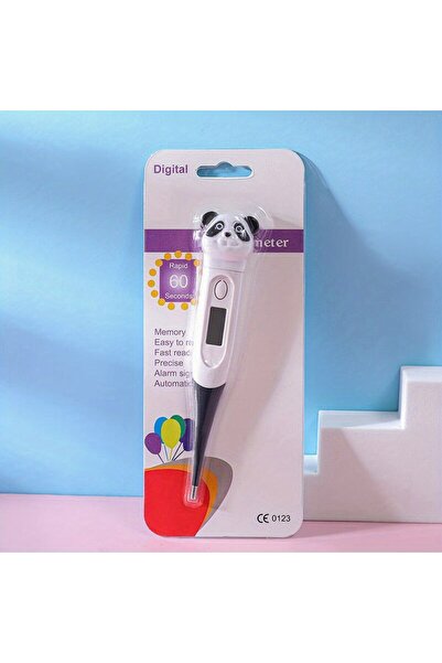 Choice Panda 1pc Baby Cartoon Digital Thermometer Oral Armpit Flexible Tip Wa...