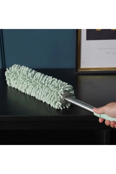 choice2 Light green Mini Car Duster Brush Extendable Bendable Microfiber Dust...