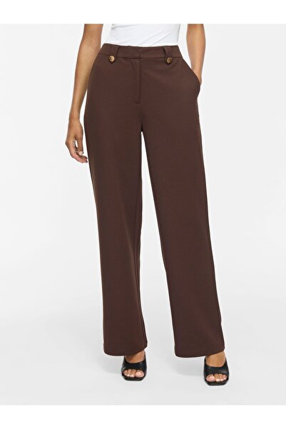 VILA Wide Leg Hose VICLUA High Waist