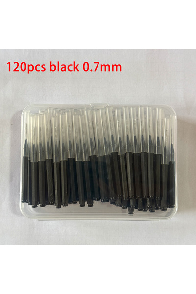 Choice7 120pcs black 0.7mm 120Pcs/Box Interdental Brushes Health Care Tooth E...