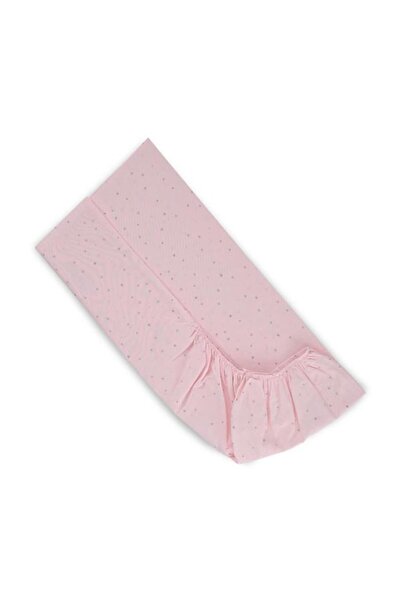 LORELLİ Cearceaf cu banda elastica, bumbac ranforce, 60 x 120 cm, Pink Sky