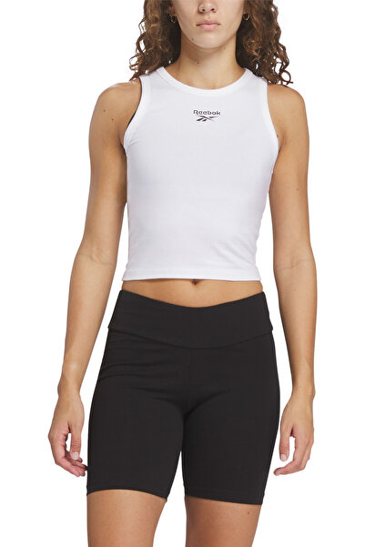 Reebok ID RIB TANK Beyaz Kadın Pantolon