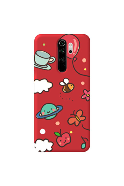 Other Xiaomi Redmi Note 8 Pro cute little ones Red Colored Silicone TPU Θήκη