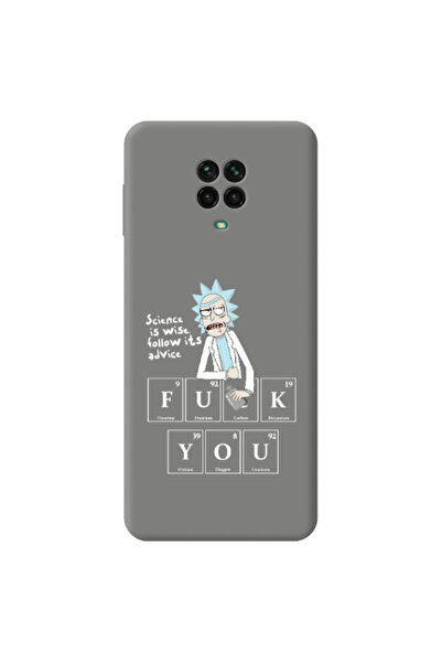 Other Xiaomi Redmi Note 9 Pro Rick Scince is wise Grey Colored Silicone TPU Θήκη