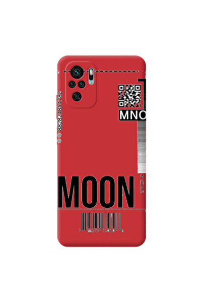 Other Xiaomi Redmi Note 10S A ticket to the moon Red Colored Silicone TPU Θήκη