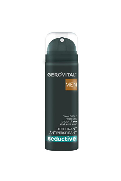 Gerovital Men Deodorant Antiperspirant Seductive - Gerovital Men, 150 ml