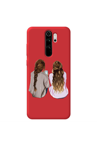Other Xiaomi Redmi Note 8 Pro Friends Red Colored Silicone TPU Θήκη