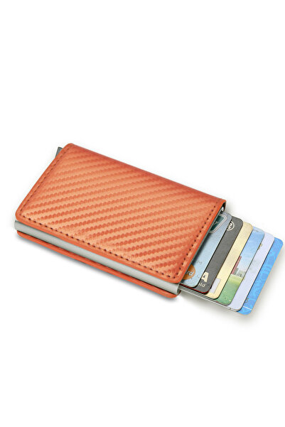 Choice12 Carbon Gold Rfid Aluminum Men Wallet Card Holder Purse Carbon Fiber ...