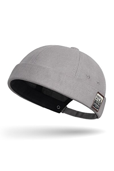 Choice5 gray Casual Baseball Cap Summer Brimless Adjustable Cycling Riding Be...