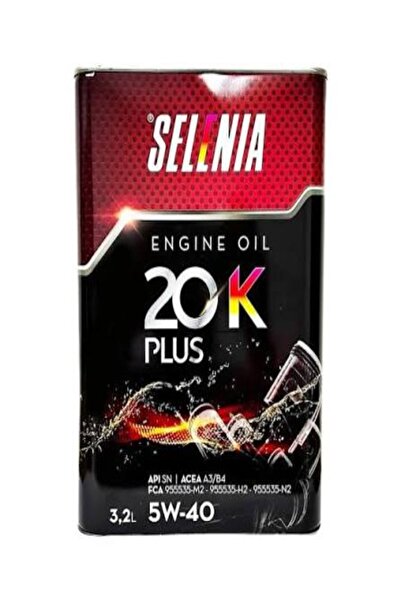 Petronas SELENİA 5W40 3,2L MOTOR YAĞI