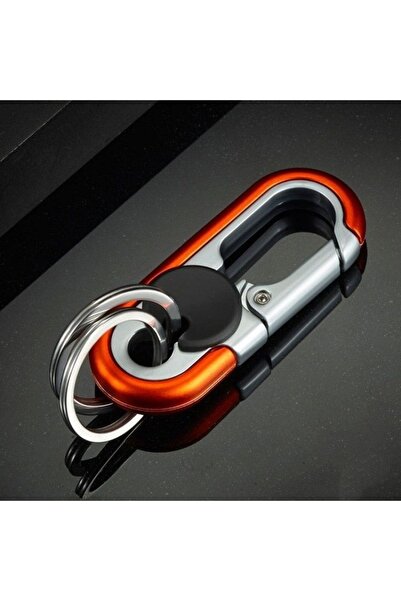 Choice DG4411 Men's Double Ring Keychain Fashion Business Key Holder Metal Ke...