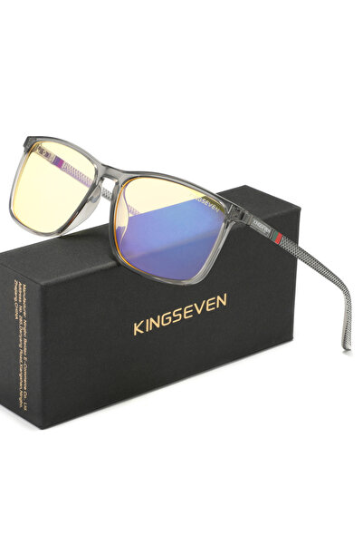 Choice3 F7 KINGSEVEN Blue Light Blocking Glasses Transparent Lens Men/Women A...