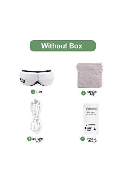 Choice no box Intelligent Eye Massager Rechargeable Eye Care Device Bluetooth...