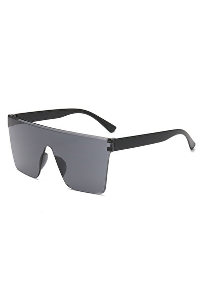 Choice5 black black Fashion New Connected Large Frame Sunglasses Ultra Square...