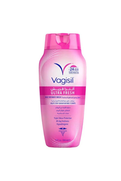 Vagisil غسول للمنطقة الحساسة فائق النضارة مع حماية تدوم 24 ساعة - 354 مل