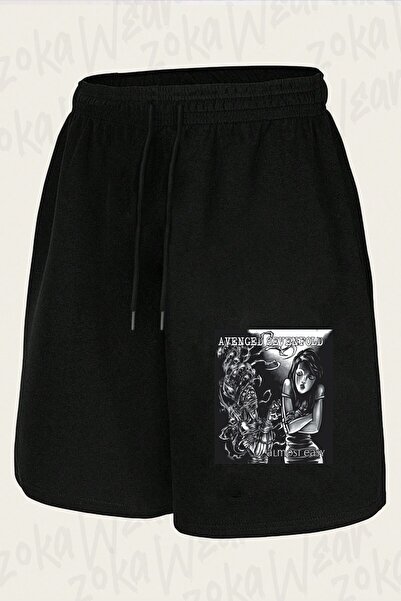 ZOKAWEAR Unisex Avenged Sevenfold Design Printed Shorts