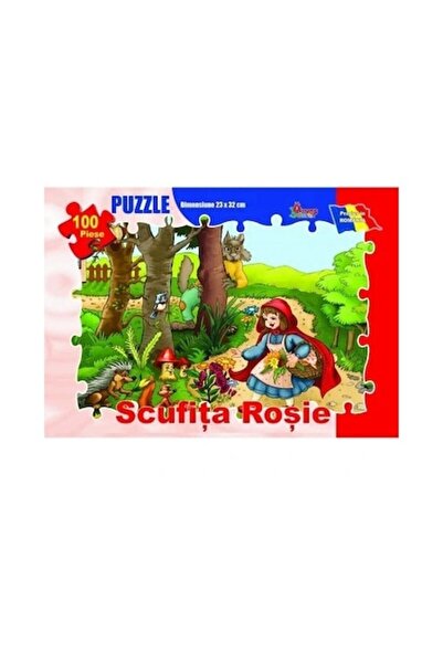 Arves Puzzle Scufița Roșie cu 100 de piese