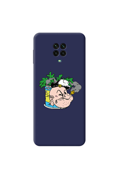 Other Xiaomi Redmi Note 9 Pro Popeye Dark blue Colored Silicone TPU Θήκη