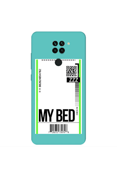 Other Xiaomi Redmi Note 9 My Bed ZZZ Turquoise Colored Silicone TPU Θήκη