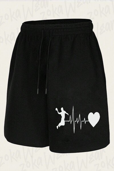 ZOKAWEAR Unisex Handball Design Printed Shorts