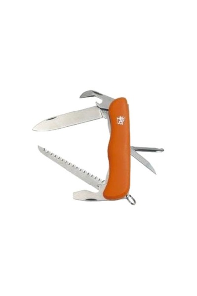 OEM Briceag multifunctional, Mikov, Inox/Plastic, 6 functii, Portocaliu