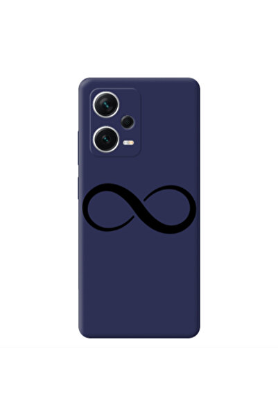 Other Xiaomi Poco X5 Infinity Dark blue Colored Silicone TPU Θήκη