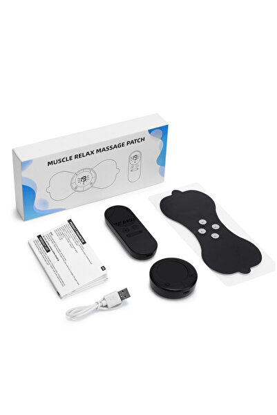 Choice Black Portable Wireless Heating Muscle Body Massager Neck Back Leg Mus...