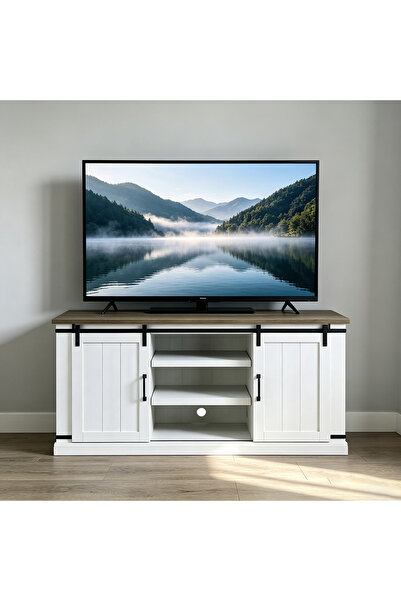 Topone1Topone1 54-inch TV stand, modern-style entertainment center, designed ...