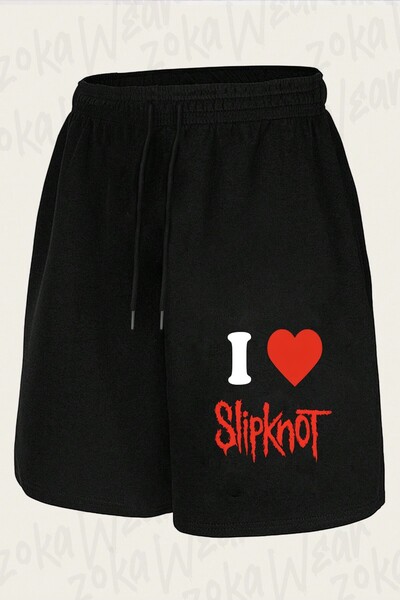 ZOKAWEAR Unisex Slipknot V29 Design Printed Shorts