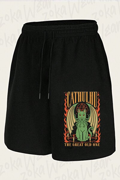 ZOKAWEAR Unisex šorts sa printom Katulhu dizajna