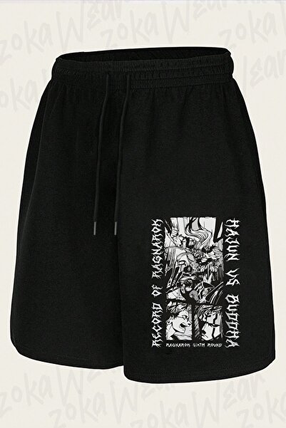 ZOKAWEAR Unisex Σορτς με στάμπα Record Of Ragnarok Design